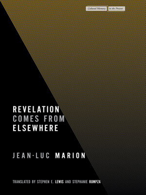 cover image of Revelation Comes from Elsewhere